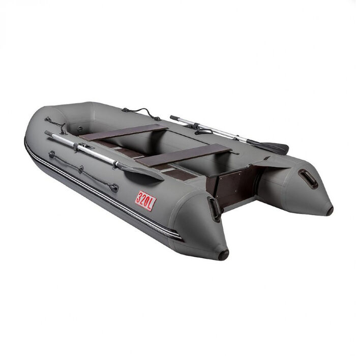 Лодка ПВХ под мотор Тонар Алтай 320L (серая)