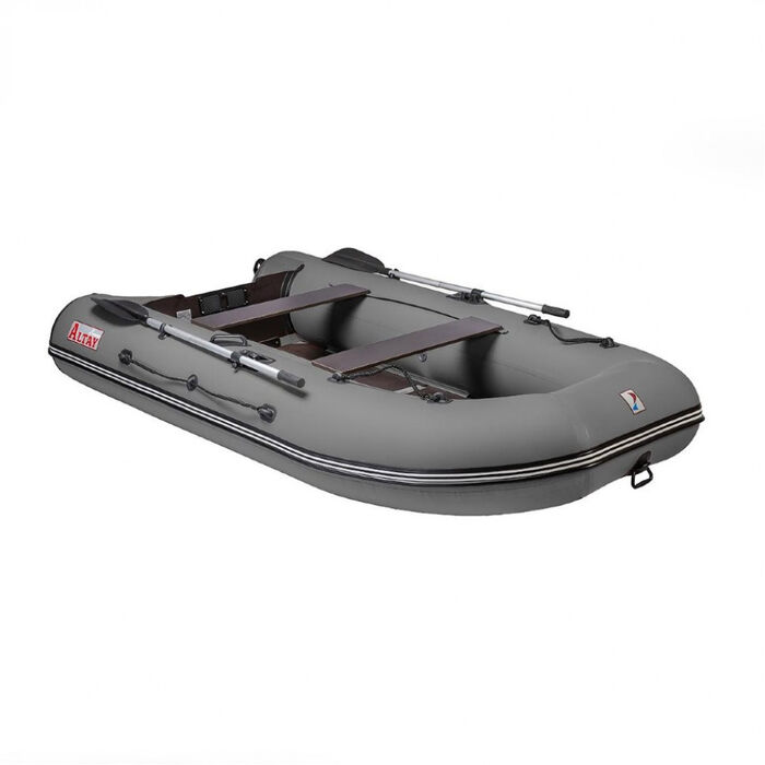 Лодка ПВХ под мотор Тонар Алтай 320L (серая)
