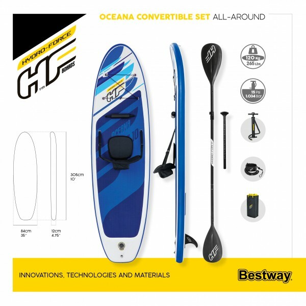SUP-доска Oceana Convertible 305x84x12 см