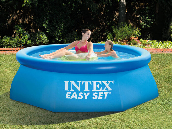 Надувной бассейн Intex Easy Set 244х61 см + фильтр-насос 1250 л/ч