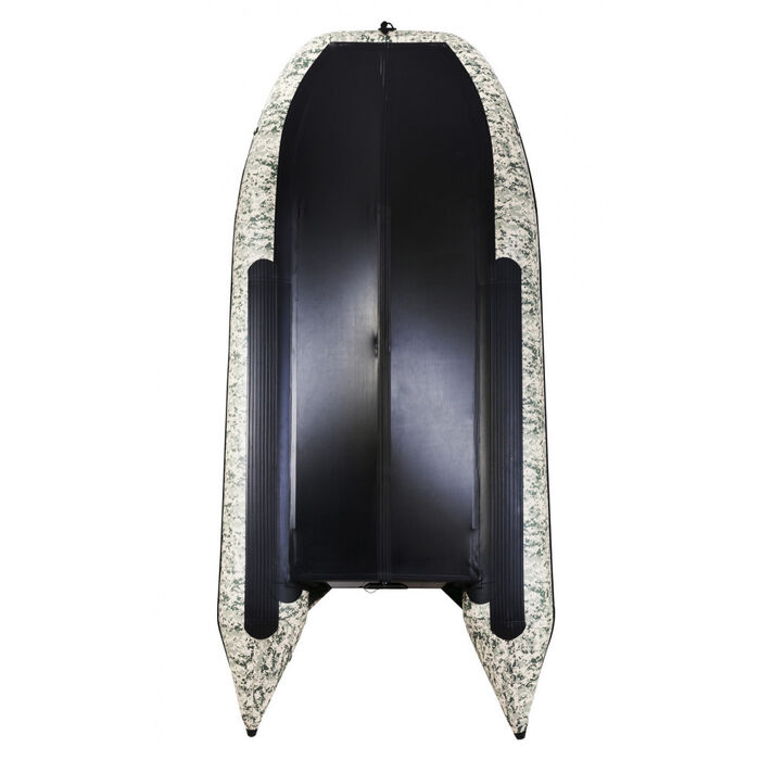 Гладиатор HD370AL CAMO (Heavy Duty) с алюминиевым полом, повышенной мореходности - моторная надувная лодка ПВХ