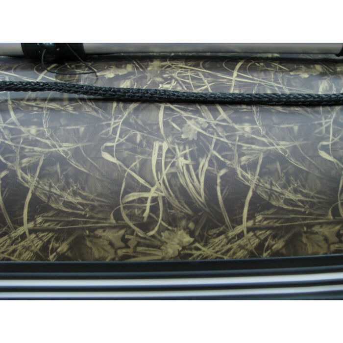 Гладиатор HD370AL CAMO (Heavy Duty) с алюминиевым полом, повышенной мореходности - моторная надувная лодка ПВХ