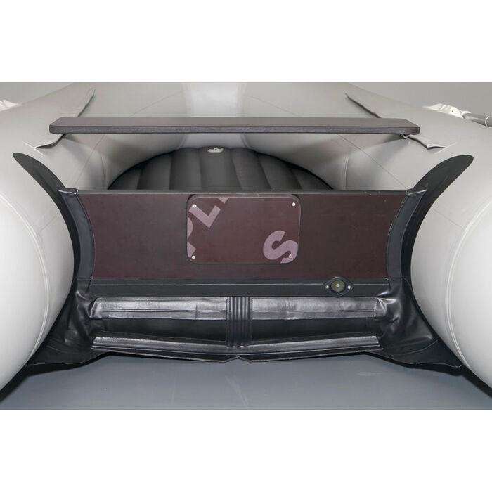 Solar SL-330 с надувным дном низкого давления (НДНД), килевая - моторная надувная лодка ПВХ