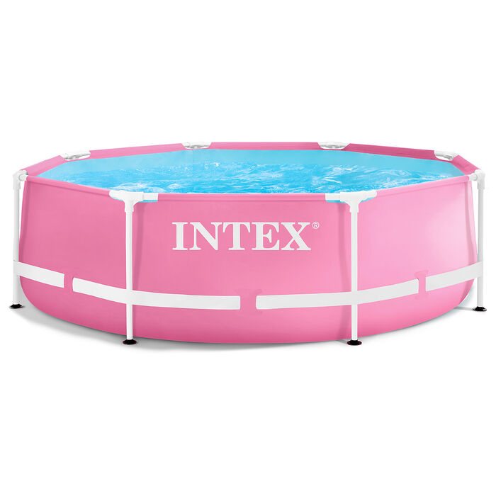 Бассейн Intex Pink Frame Pool, 244 х 76 см