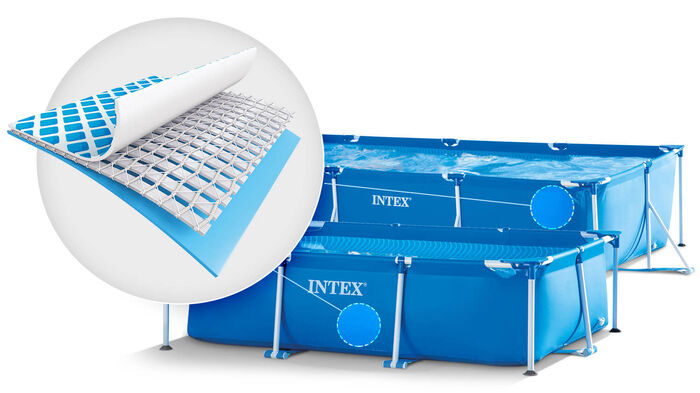 Бассейн Intex Rectangular Frame 450х220х84 см + фильтр-насос 2006 л/ч