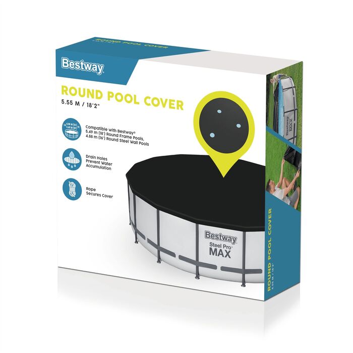 Bestway 58039 BW Тент для каркасного бассейна 549см (D555см)