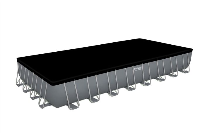 Каркасный бассейн Power Steel 956х488х132см, 52231л, песч.фил.-нас. 8327л/ч, лестн., тент, попл.-доз