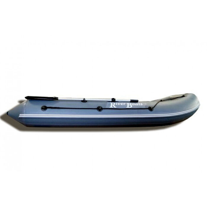 Riverboats RB-300 килевая, с фанерным пайолом со стрингерами - моторная надувная лодка ПВХ
