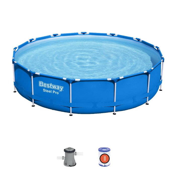 Каркасный бассейн Bestway Steel Pro 396 х 84 см