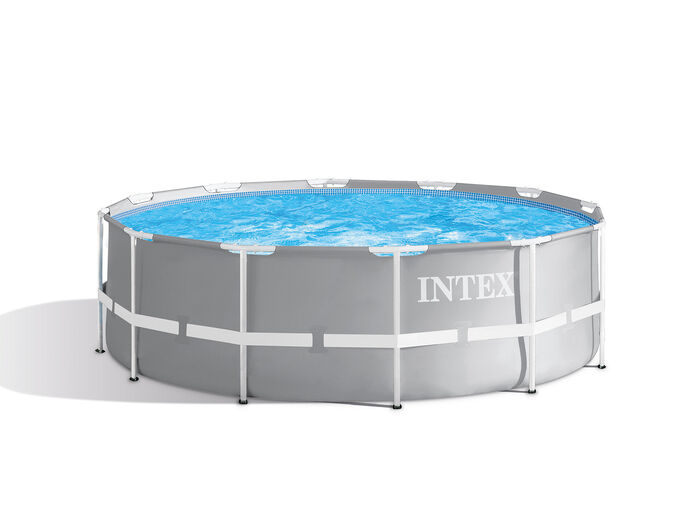Бассейн INTEX Prism Frame, 366 x 122 см, фильтр- насос, лестница