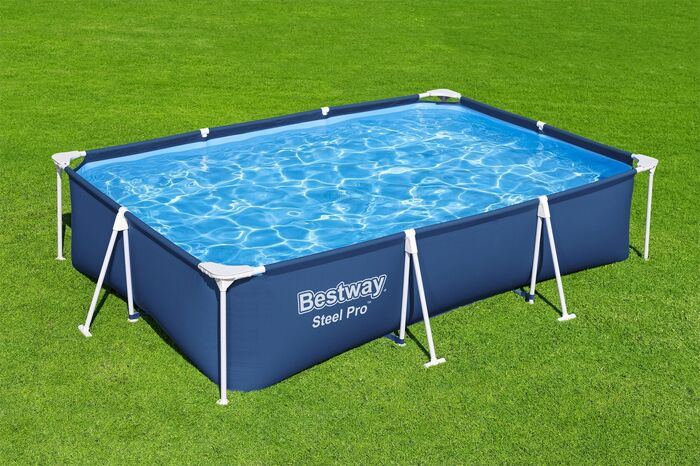 Каркасный прямоугольный бассейн Bestway 300х201х66 см