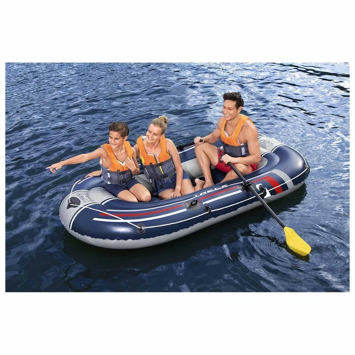 Лодка Bestway Treck X2, 2 местная, 255х127х36 см