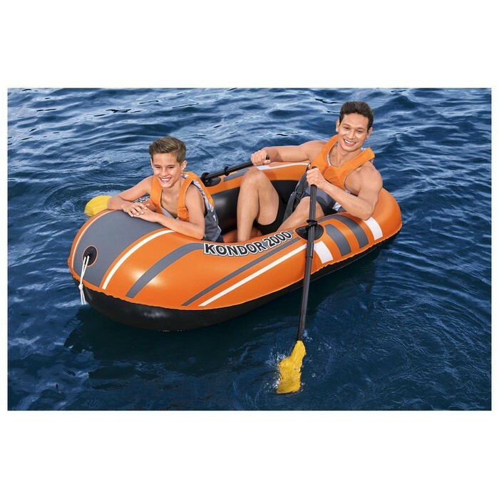 Лодка Bestway Kondor 2000, 2 местная,196х114см