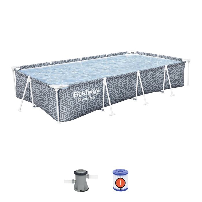 Каркасный бассейн Bestway 366x201x66см, фильтр-насос. BW 561FV
