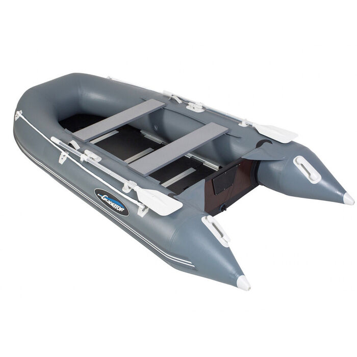 Гладиатор B370 (Light) килевая с фанерным пайолом со стрингерами - моторная лодка ПВХ