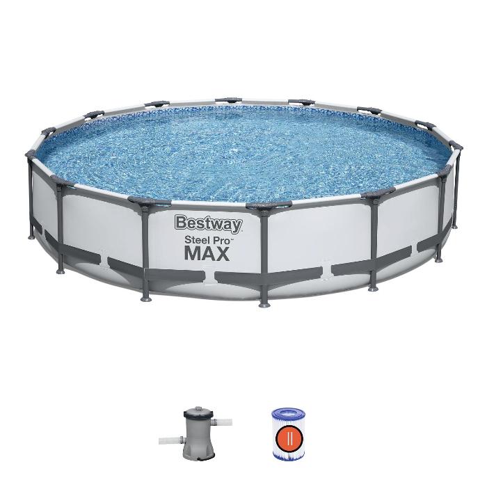 Каркасный бассейн Bestway Steel Pro MAX, 427 х 84 см