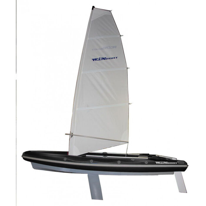 WinBoat 460R Sail парусная -  классический РИБ - жёстко-надувная моторная лодка