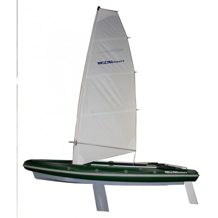 WinBoat 460R Sail парусная -  классический РИБ - жёстко-надувная моторная лодка