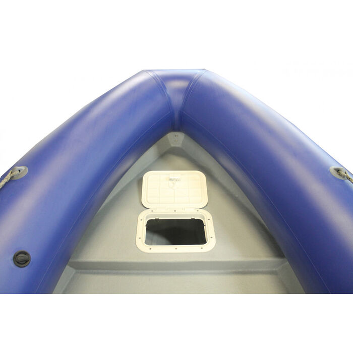 WinBoat 530R с рулевой консолью, рундуками -  классический РИБ - жёстко-надувная моторная лодка