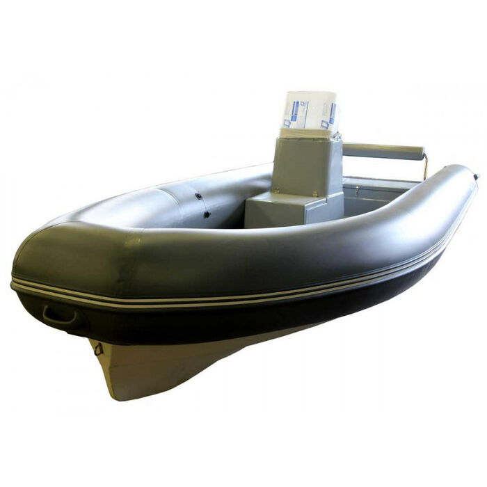 WinBoat 530R с рулевой консолью, рундуками -  классический РИБ - жёстко-надувная моторная лодка