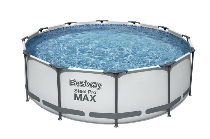 Бассейн Bestway 366х100 см + фильтр-насос 2006 л/ч, лестница