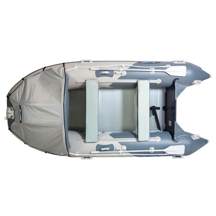 Гладиатор C400AL (Active) килевая с алюминиевым полом со стрингерами - моторная надувная лодка ПВХ