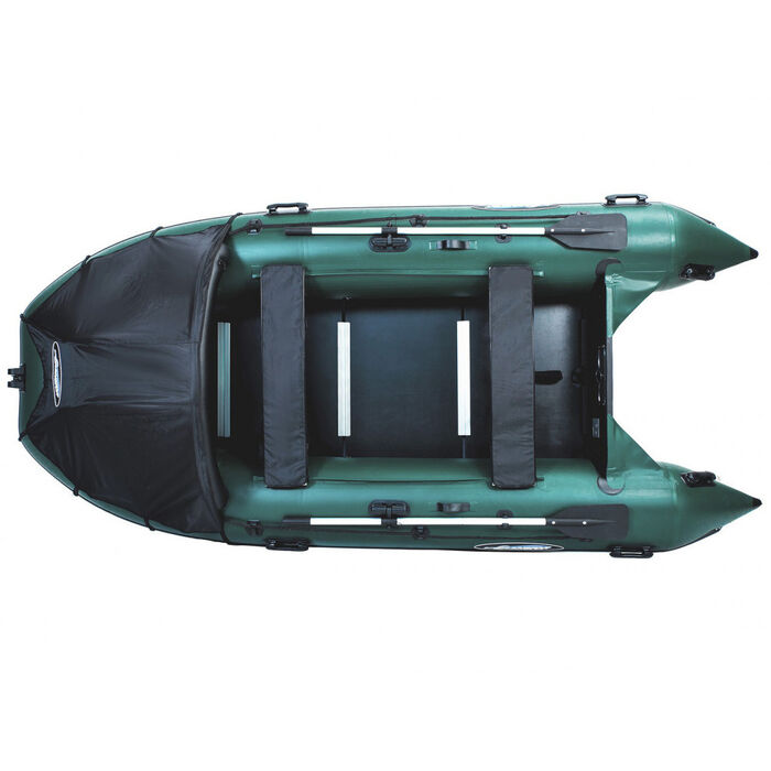 Гладиатор D400 (Professional) килевая с фанерным полом со стрингерами - моторная надувная лодка ПВХ