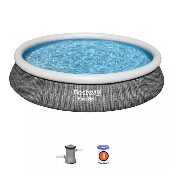 Надувной бассейн Bestway Fast Set, 457 х 84 см