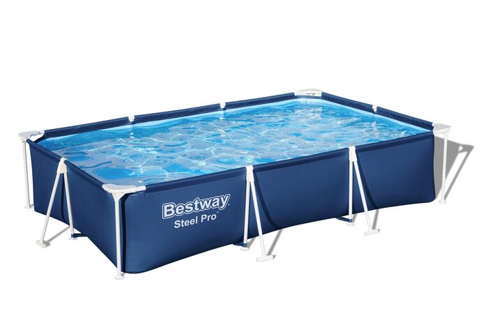 Каркасный прямоугольный бассейн Bestway 300х201х66 см