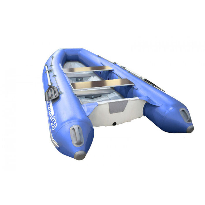 Складной РИБ WinBoat 360RF Sprint - жёстко-надувная моторная лодка