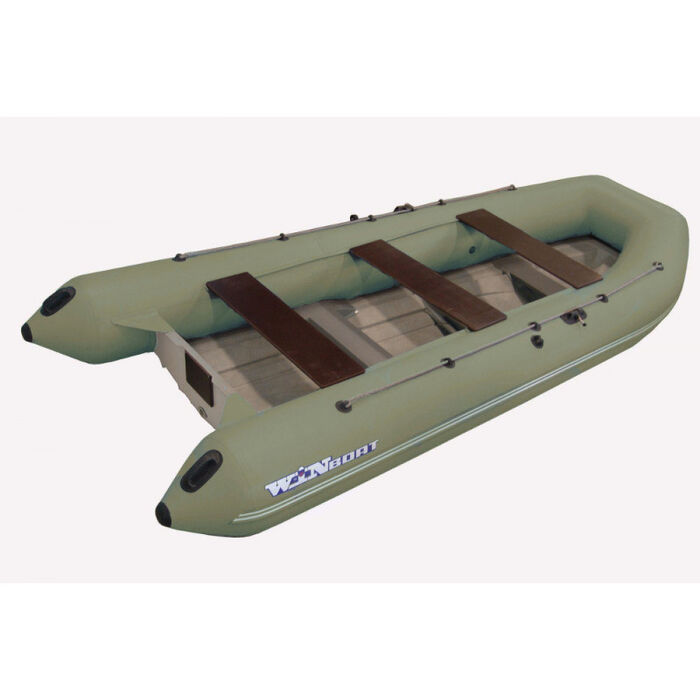 Складной РИБ WinBoat 430RF Sprint - жёстко-надувная моторная лодка