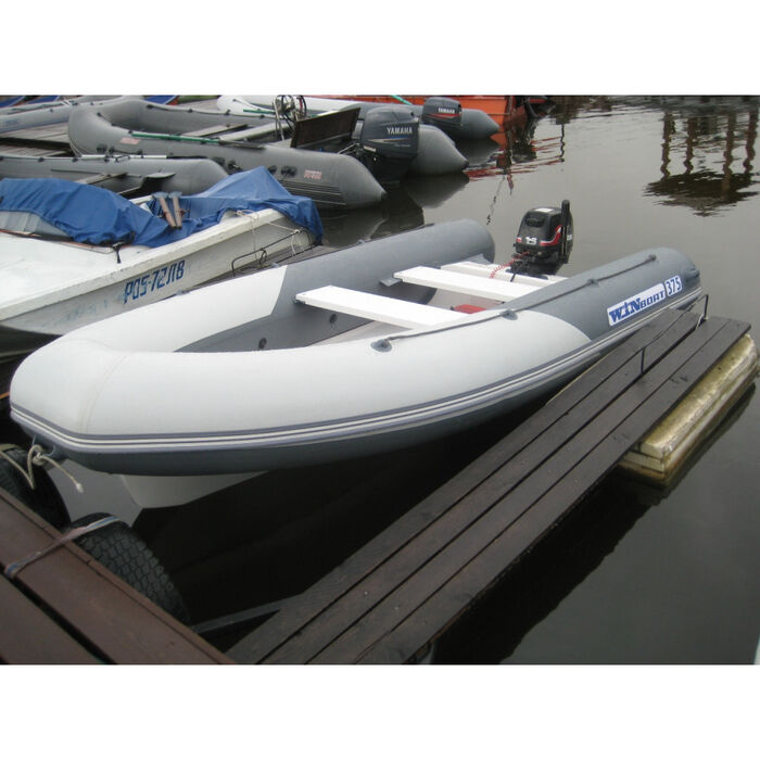 WinBoat 375GT повышенной мореходности, с рундуками  - классический РИБ - жёстко-надувная моторная лодка