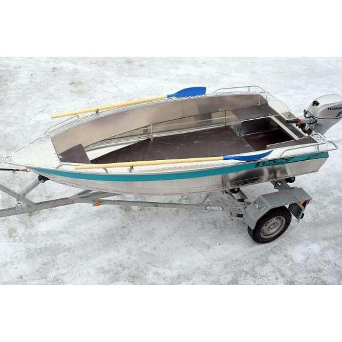 Алюминиевая лодка NewStyle 410 NexT - румпельная