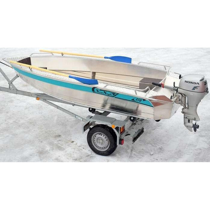 Алюминиевая лодка NewStyle 410 NexT - румпельная