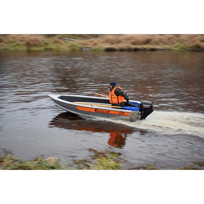Wellboat-37 easy - алюминиевая моторная лодка