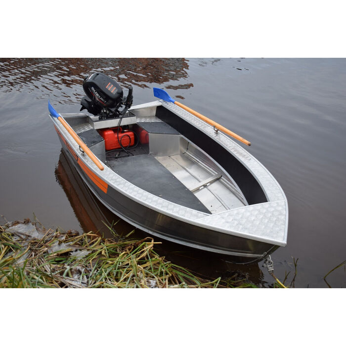 Wellboat-37 easy - алюминиевая моторная лодка