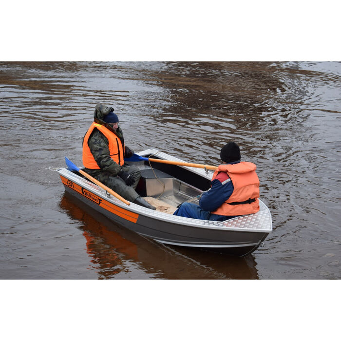 Wellboat-37 easy - алюминиевая моторная лодка
