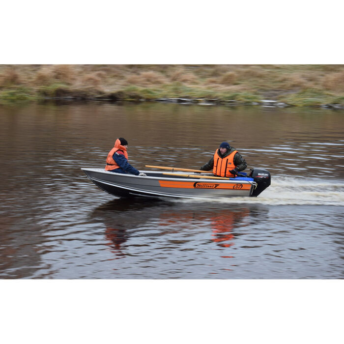 Wellboat-37 easy - алюминиевая моторная лодка