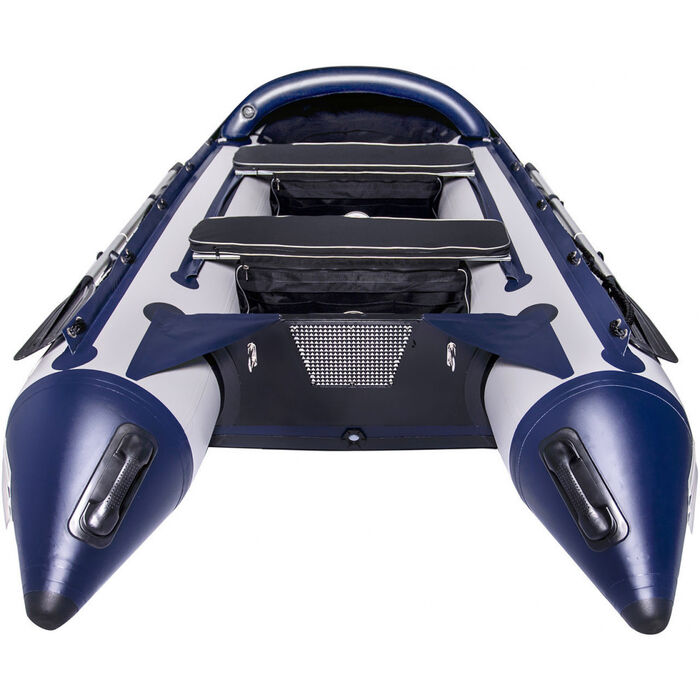 Лодка SMarine Max-420 килевая, с алюминиевым пайолом и стрингерами - моторная надувная лодка ПВХ