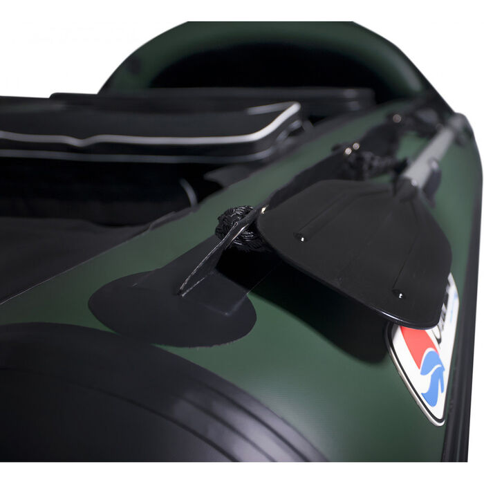 Лодка SMarine Max-420 килевая, с алюминиевым пайолом и стрингерами - моторная надувная лодка ПВХ