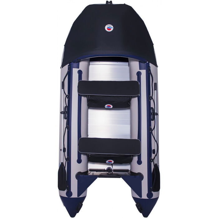 Лодка SMarine Max-470 килевая, с алюминиевым пайолом и стрингерами - моторная надувная лодка ПВХ