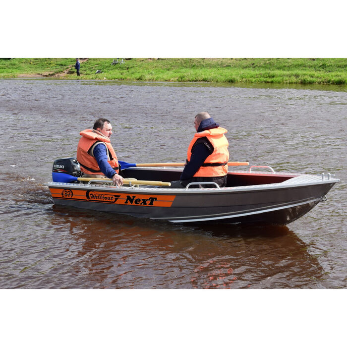 Wellboat-37 NexT - алюминиевая моторная лодка