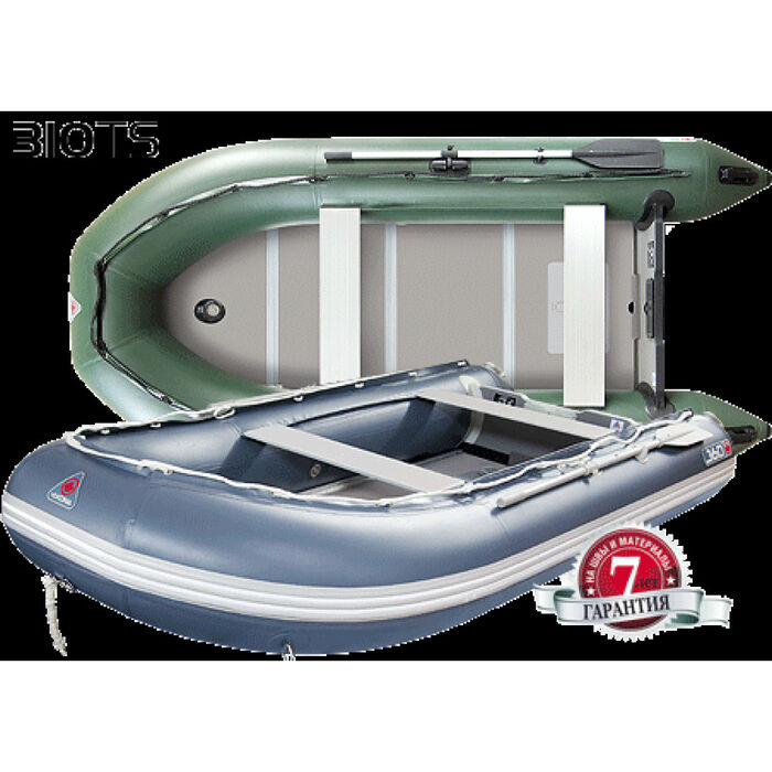 Yukona 310TS килевая, с алюминиевым секционным пайолом - моторная надувная лодка ПВХ