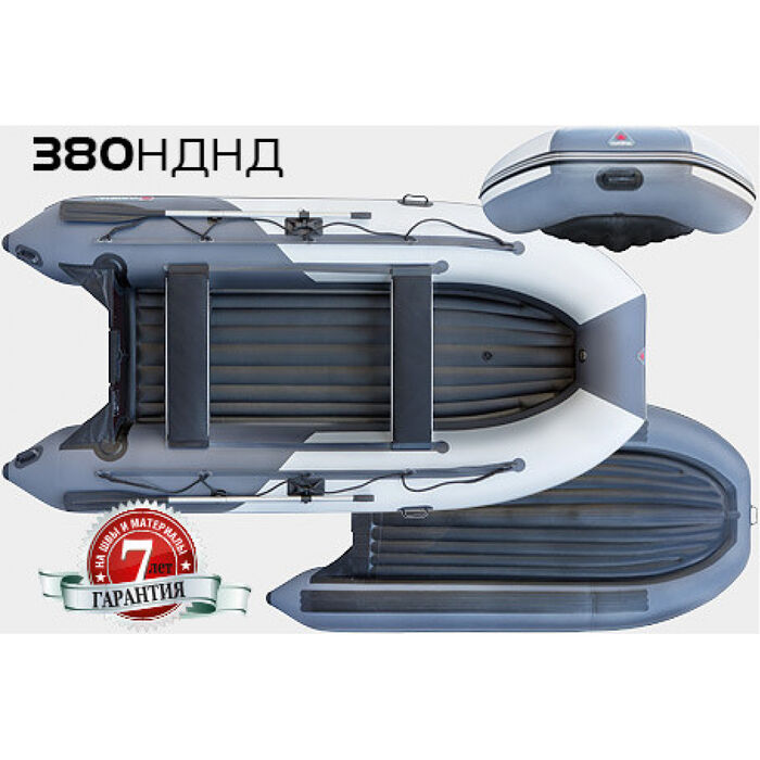 Yukona 380 НДНД с надувным дном низкого давления - моторная надувная лодка ПВХ
