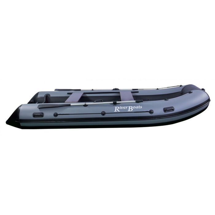 Riverboats RB-370 (НДНД) с надувным дном низкого давления - моторная надувная лодка ПВХ
