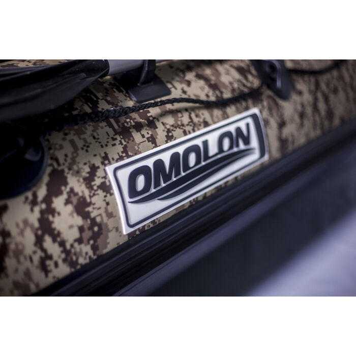 Лодка Omolon SLD 330 IB камуфляж с надувным дном - моторная надувная лодка ПВХ