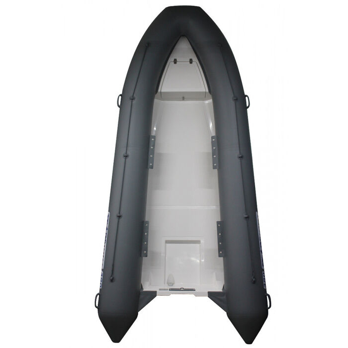 WinBoat 390R с плоской палубой, носовым рундуком - классический РИБ - жёстко-надувная моторная лодка