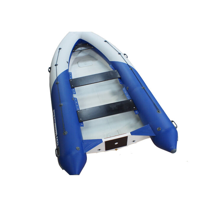 WinBoat 440R с малыми рундуками -  классический РИБ - жёстко-надувная моторная лодка