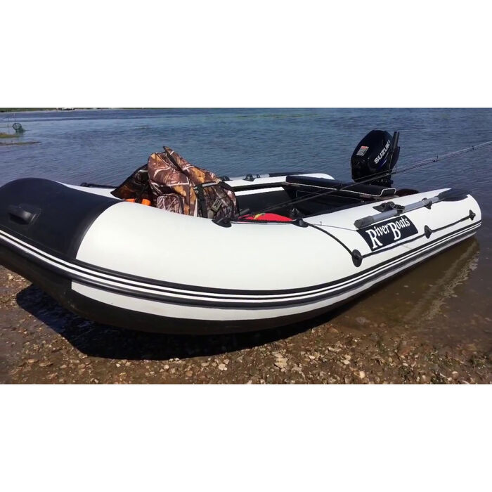 Riverboats RB-350 (НДНД) с надувным дном низкого давления - моторная надувная лодка ПВХ