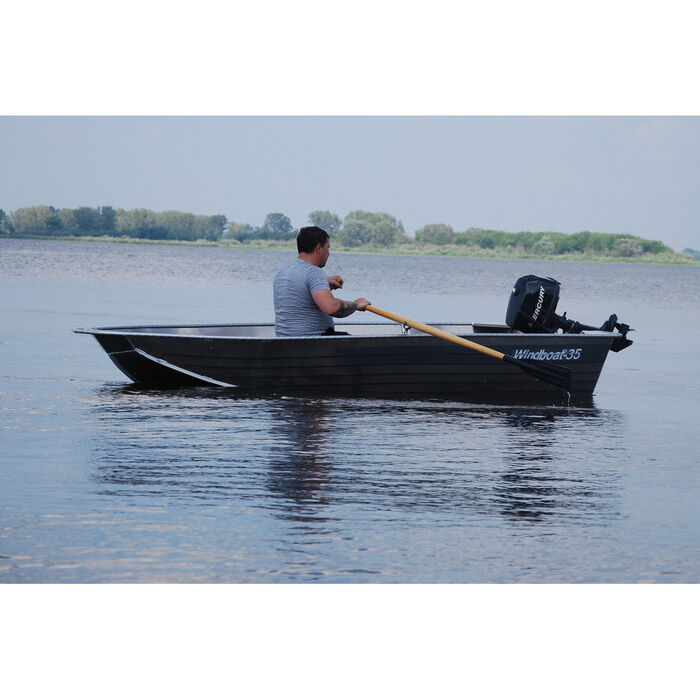 Windboat 35 румпельная - алюминиевая моторная лодка